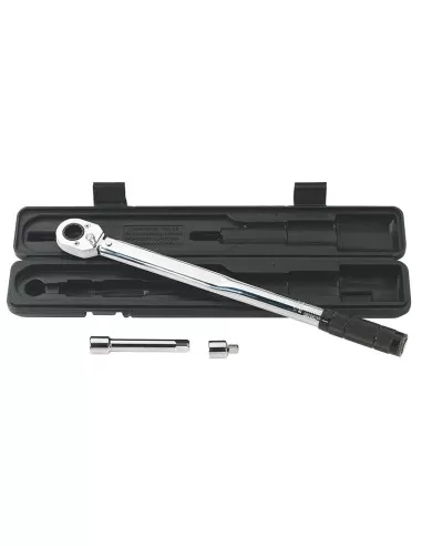 1 - Chiave dinamometrica cricchetto 28-210 nm officina auto moto Fervi 0137