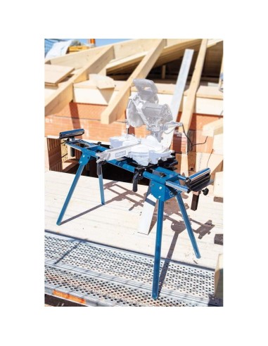 Cavalletto supporto universale per troncatrici con estensioni Scheppach umf1600