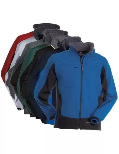 1 - Giacca soft shell Payper storm giubbino multitasche cappuccio richiudibile uomo