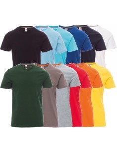 T-shirt manica corta Payper sunrise maglia cotone uomo