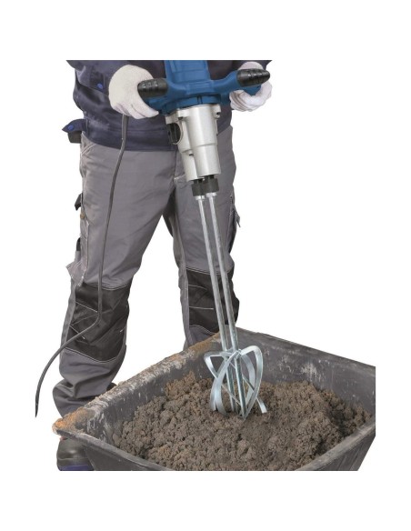 Trapano miscelatore con doppia frusta 1800w Scheppach pm1800d