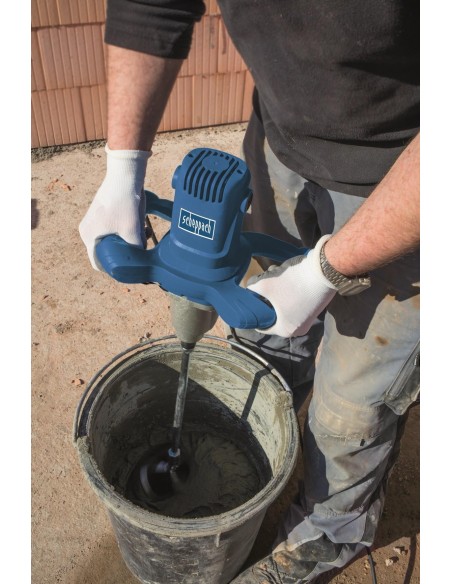 Trapano miscelatore per malta e colla 1600w Scheppach pm1600