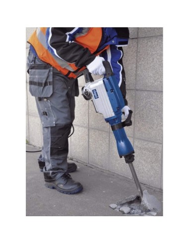 4 - Martello demolitore pneumatico 50j 1600W Scheppach ab1600