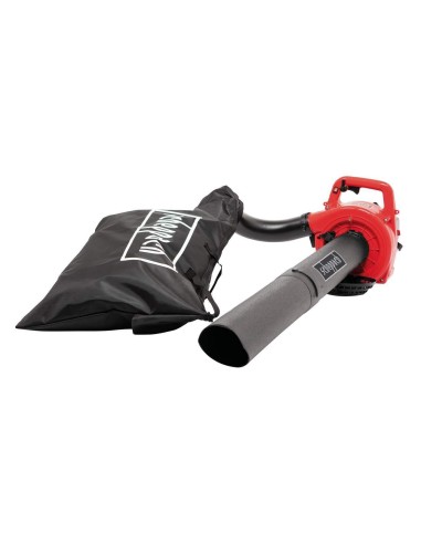 2 - Soffiatore a scoppio Scheppach lbh2600p con aspiratore e trituratore