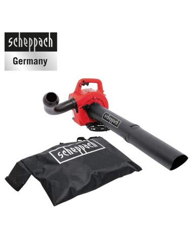 6 - Soffiatore a scoppio Scheppach lbh2600p con aspiratore e trituratore
