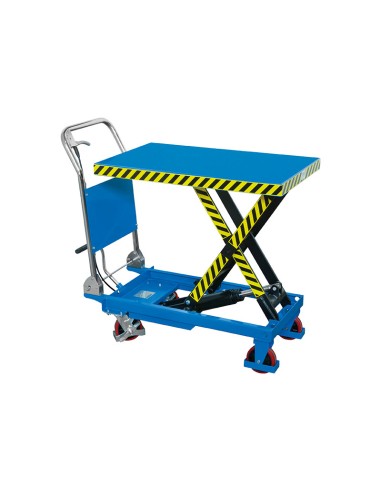 1 - Carrello elevatore sollevatore pantografo regolabile in altezza 500kg Fervi 0010