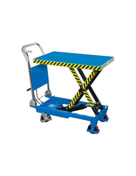 1 - Elevatore sollevatore pantografo regolabile in altezza 300kg Fervi 0075