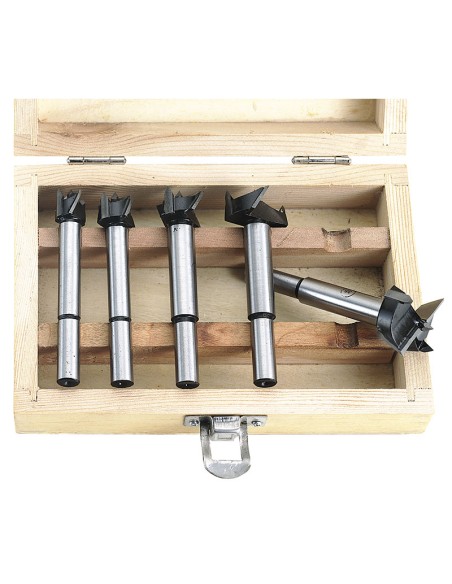 1 - Punte legno cerniere riporto metallo duro trapano colonna fresatrice Fervi 0087