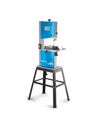 1 - Sega a nastro per legno 420w ø 255 mm Fervi 0302/245 con tavola alluminio