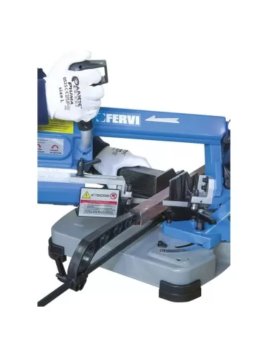 Sega segatrice a nastro per metallo ferro lama 1435x13x0,65 mm Fervi 0362