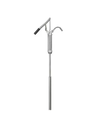 1 - Pompa a leva per fusti olio lubrificante x officina Fervi 0386