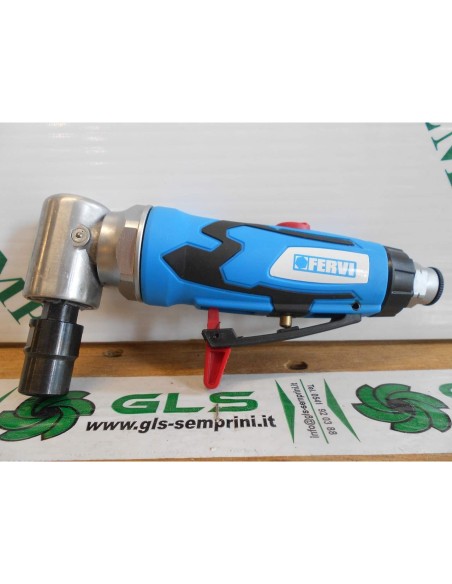 Smerigliatrice pneumatica angolare angolo 90° aria compressa Fervi 0416
