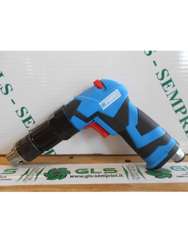 Trapano pneumatico reversibile aria compressa mandrino cremagliera Fervi 0418