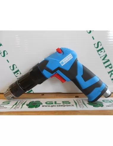 Trapano pneumatico reversibile aria compressa mandrino cremagliera Fervi 0418