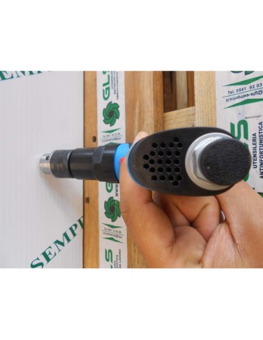 Trapano pneumatico reversibile aria compressa mandrino cremagliera Fervi 0418