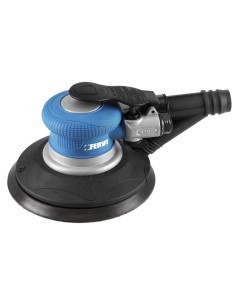 Levigatrice pneumatica rotorbitale 150 mm con aspirazione integrata Fervi 0421