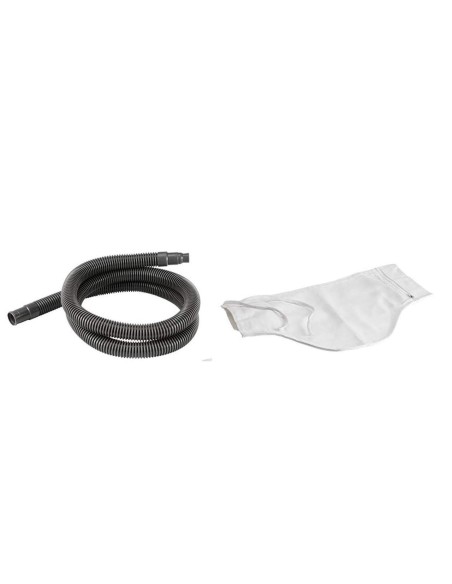 Levigatrice pneumatica rotorbitale 150 mm con aspirazione integrata Fervi 0421