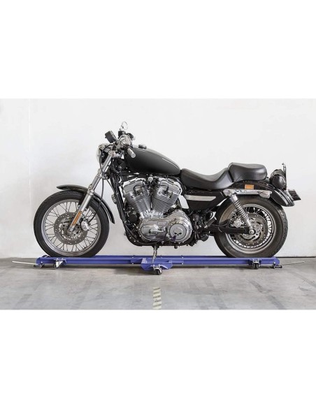 Carrello sposta moto scooter con ruote 300 kg Fervi 0430