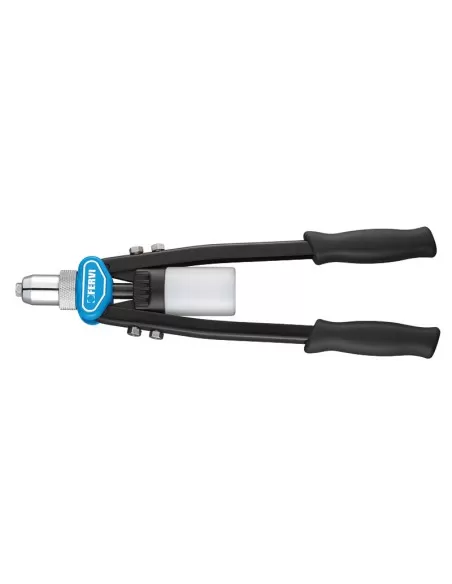 Rivettatrice a doppia leva per rivetti da 3 a 6,4 mm Fervi 0453