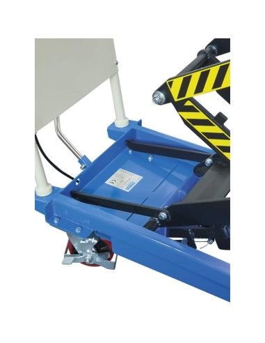 Carrello elevatore a doppio pantografo regolabile 500 kg Fervi 0467