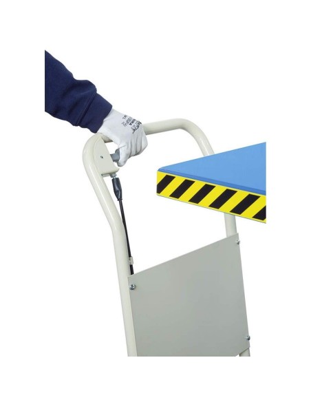 Carrello elevatore a doppio pantografo regolabile 500 kg Fervi 0467