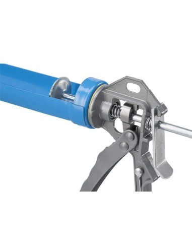 Pistola silicone siliconica alta spinta rinforzata professionale Fervi 0521