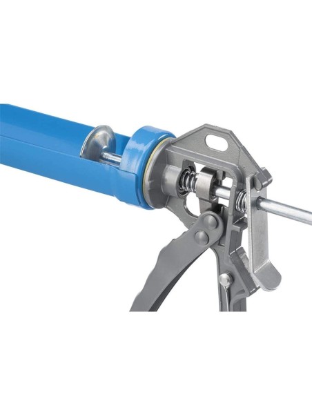 Pistola silicone siliconica alta spinta rinforzata professionale Fervi 0521