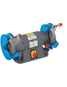 Smerigliatrice mola da banco professionale 900 w 400v Fervi 0552/400v