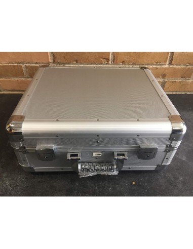 Valigia borsa porta utensili cassetta attrezzi da lavoro in alluminio Fervi 0681