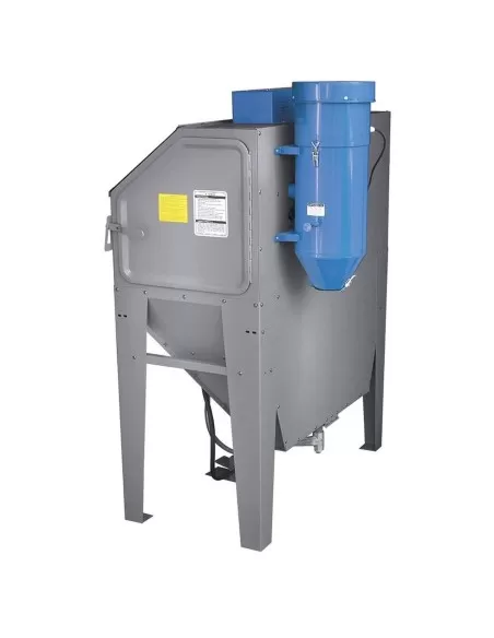 Sabbiatrice con aspiratore cabina sabbiatura sabbiare Fervi 0687