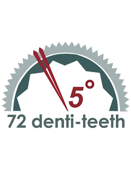 Serie 12 chiavi combinate con testa a cricchetto snodata Fervi 0690/12p