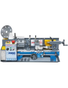Tornio parallelo ferro metallo velocita variabile avanzamenti Fervi 0716