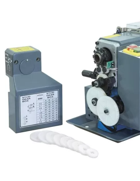 Tornio parallelo ferro metallo velocita variabile avanzamenti Fervi 0716