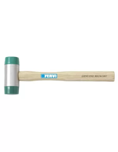 Mazzuolo mazzetta martello con teste in polietilene Fervi 0808/35