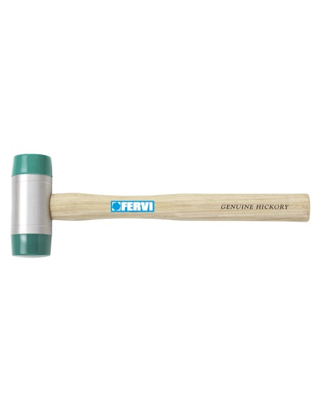 Mazzuolo mazzetta martello con teste in polietilene Fervi 0808/35
