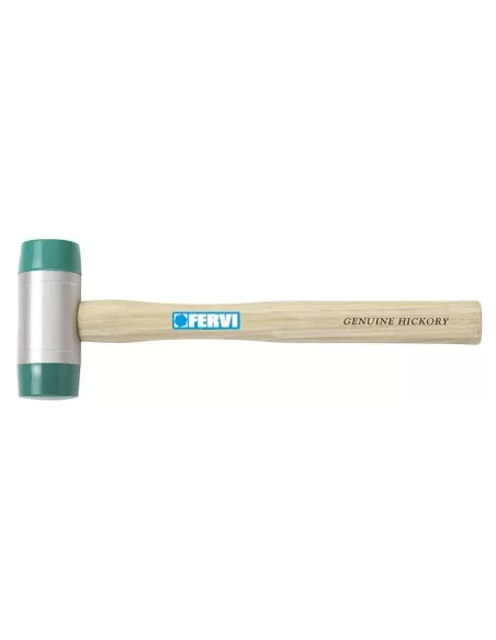 Mazzuolo mazzetta martello con teste in polietilene Fervi 0808/35