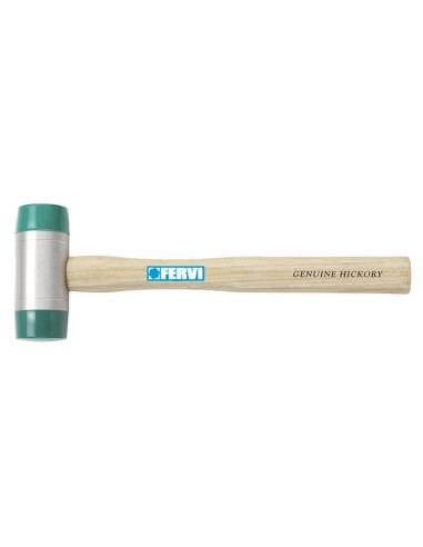 Mazzuolo mazzetta martello con teste in polietilene Fervi 0808/60