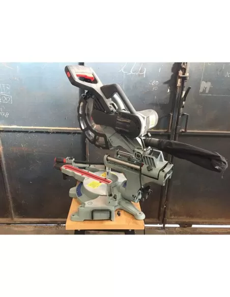 4 - Troncatrice radiale per legno Fervi 0871 sega circolare ø 305 laser