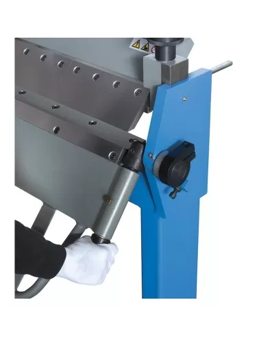 2 - Piegatrice pressa manuale x lamiera grembiale 1020 mm Fervi p008/102