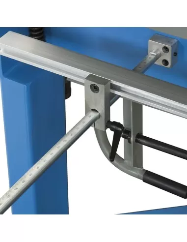 3 - Piegatrice pressa manuale x lamiera grembiale 1020 mm Fervi p008/102