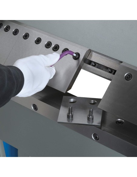 Piegatrice pressa manuale x lamiera grembiale 1020 mm Fervi p008/102