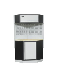 Angolo arredamento modulare per officina armadio banco Fervi a007f