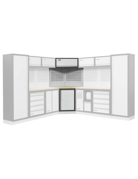 Angolo arredamento modulare per officina armadio banco Fervi a007f