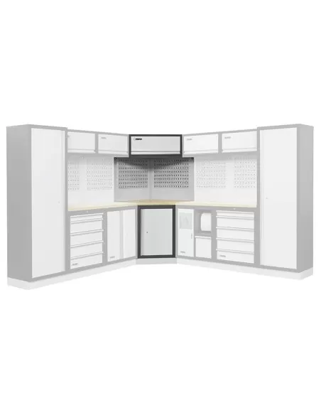 Angolo arredamento modulare per officina armadio banco Fervi a007f