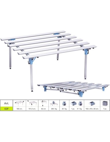Banco da lavoro per lastre e piastrelle di grande formato Sigma 63f