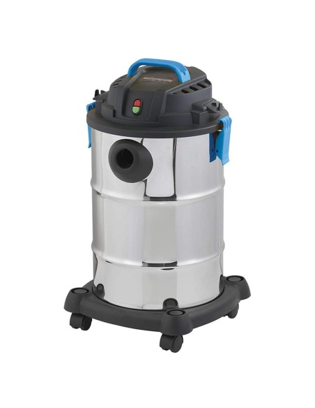 2 - Aspiratore aspirapolvere aspiraliquidi 30l Fervi a025/30