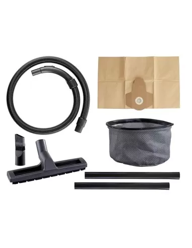 3 - Aspiratore aspirapolvere aspiraliquidi 30l Fervi a025/30