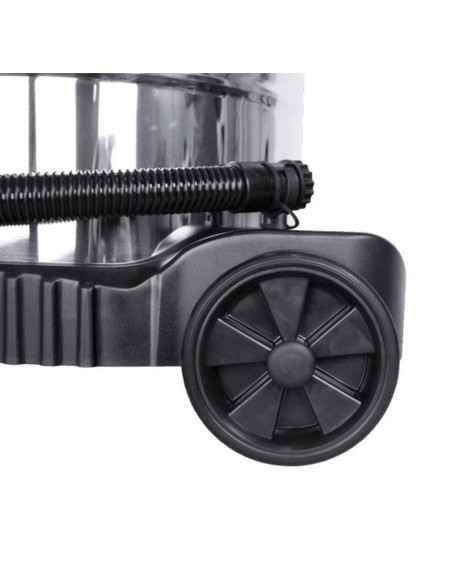 Bidone aspirasolidi e liquidi Scheppach asp50-es in inox 50lt 1400w