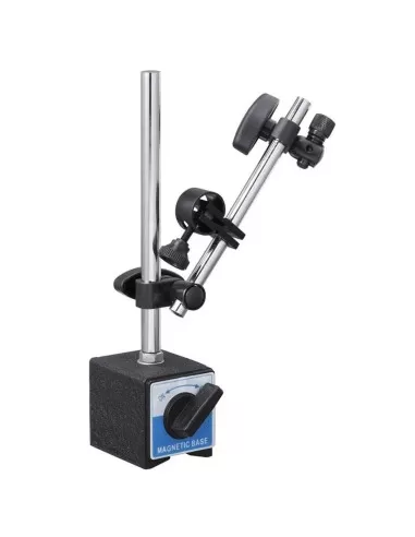 1 - Supporto magnetico porta comparatore con regolazione micrometrica Fervi s049