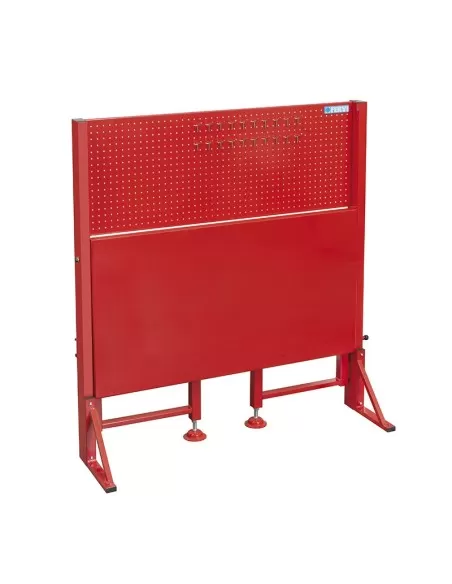 3 - Banco da lavoro richiudibile in acciaio officina utensili Fervi b019